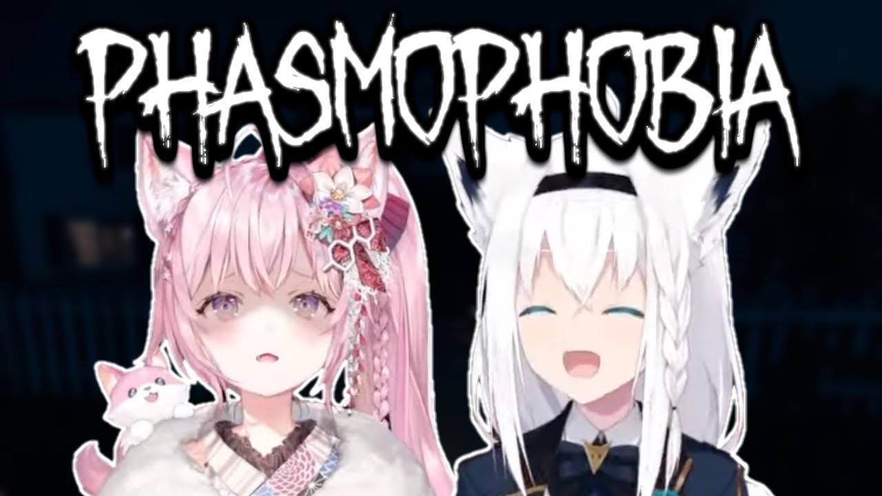Koyori & Fubuki's Phasmophobia Collab!【Hololive / ENG SUB】