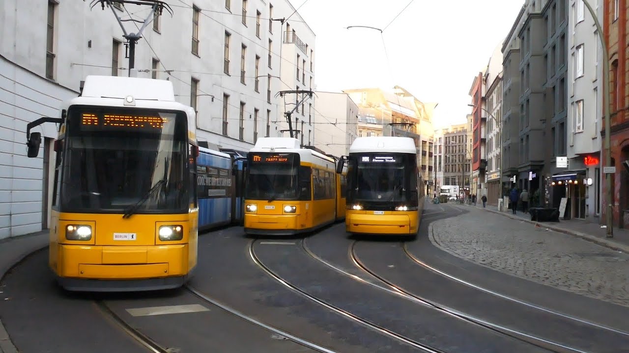 Tram Berlin: Die Haltestelle Hackescher Markt