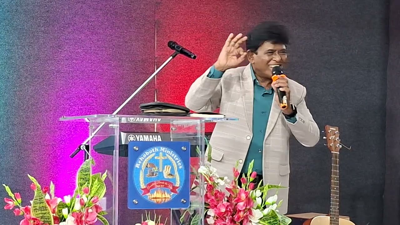 Sunday Church  service 08.02.26 Ps.M.P.Robin  #rehobothministriesindia #faitharisers #blessed 