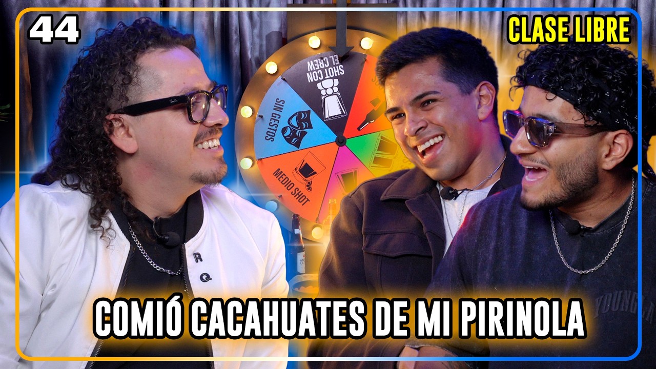 Verdad o shot T2 EP44 Comió cacahuates de mi pirinola | Clase libre