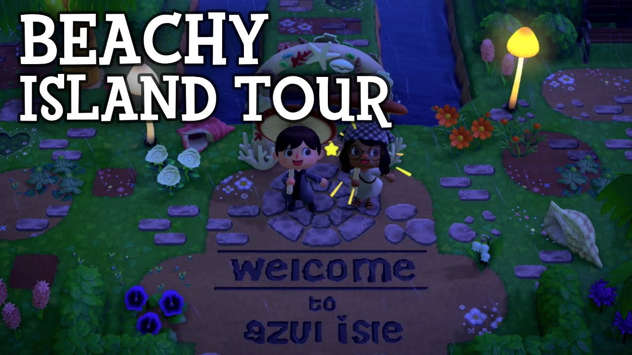 Beachy Island Tour - Animal Crossing New Horizons