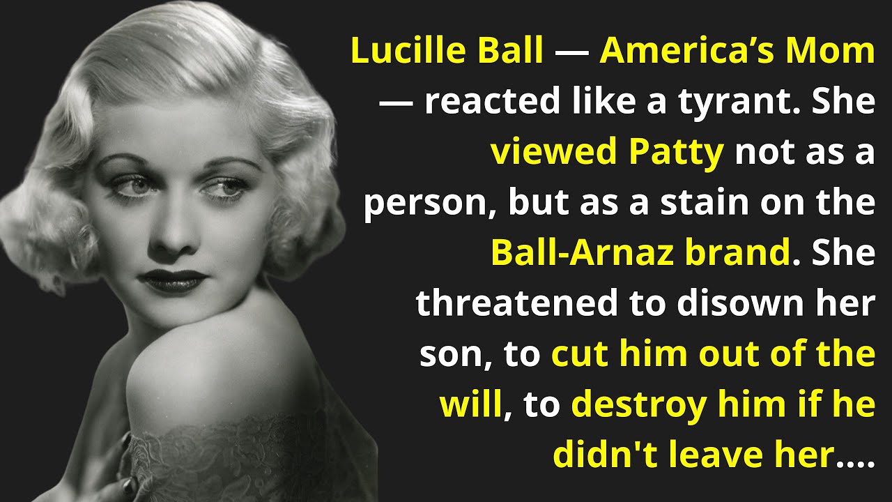 Lucille Ball’s Twisted Double Life Was Far Darker Than We Realized| Hollywood Dark Secrets