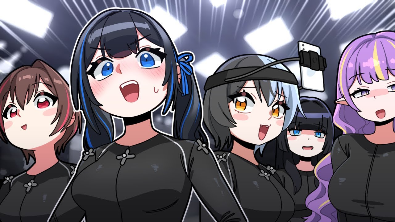 이브닛이 첫 단체 모션캡쳐를 해보았다…!!!