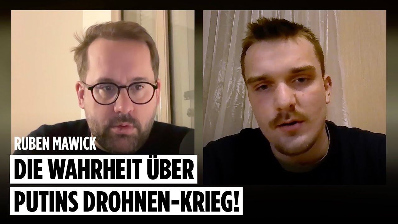 Die Wahrheit über Putins Drohnen-Krieg! Mit Ruben Mawick