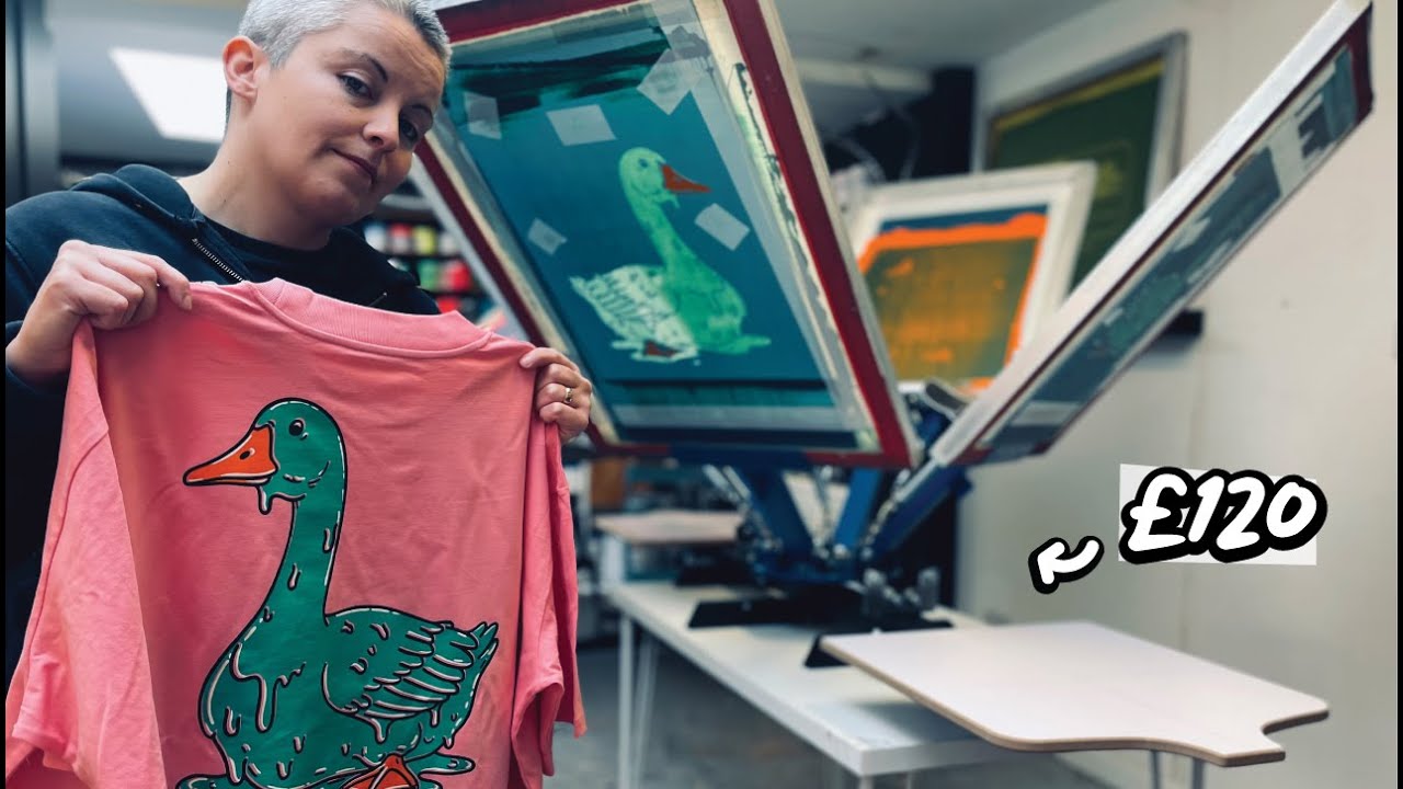 Cheapest 4 colour screen printing press on Amazon (by Vevor) -  Review or challenge?