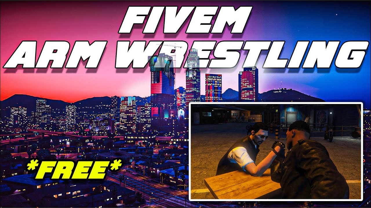 *FREE* | FiveM Arm Wrestling Script | QBCore Framework | FiveM Roleplay Server | FiveM Tutorial #3