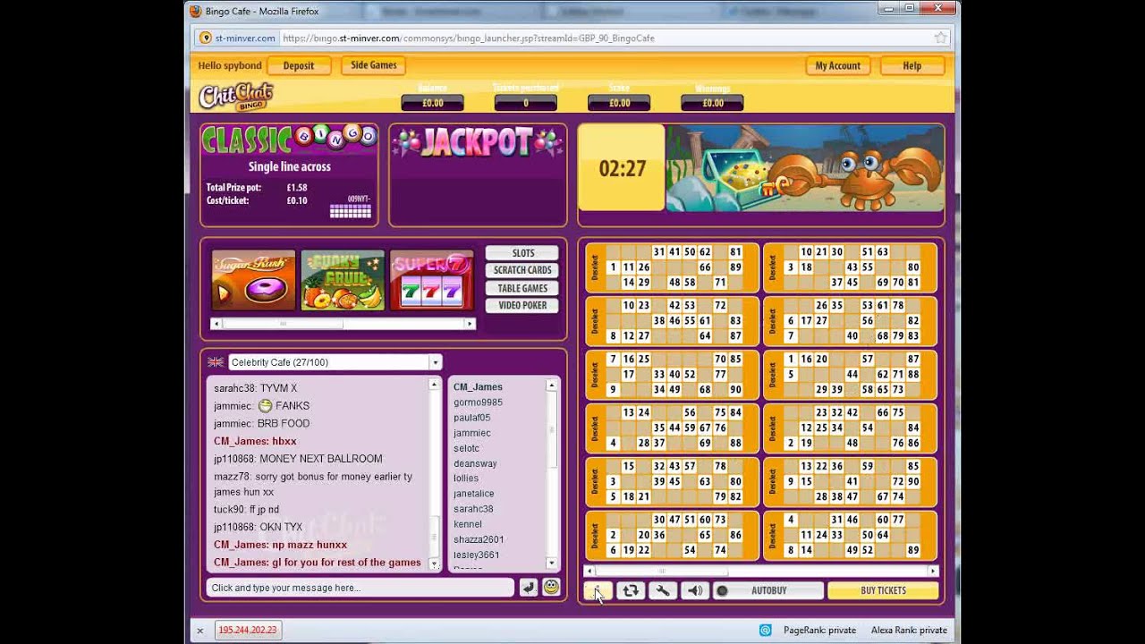 ChitChat Bingo - 90 Ball