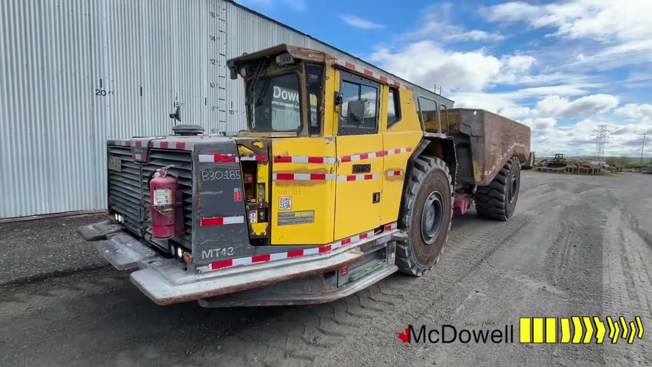 Atlas Copco ( Epiroc ) MT42 Underground Haul Truck | B.McDowell Equipment B30-185