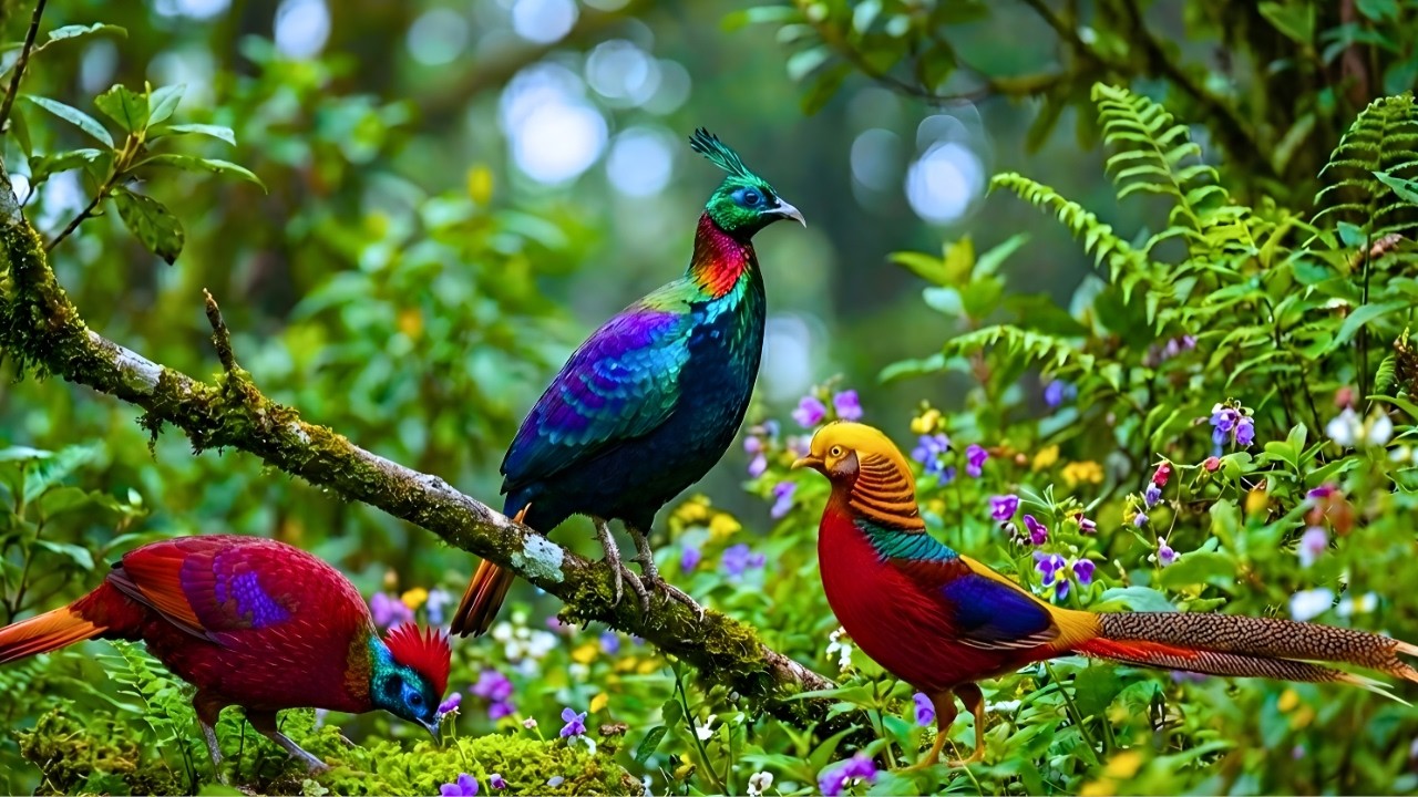 Nature Sounds & Relaxing Music | Birds Singing in the Forest for Calm, Focus & Deep Peace