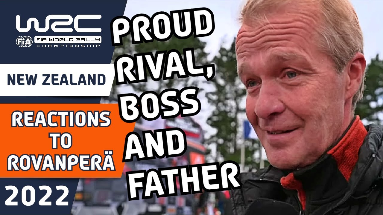 Reactions to Kalle Rovanper&auml;'s Championship Victory |  WRC Repco Rally New Zealand 2022