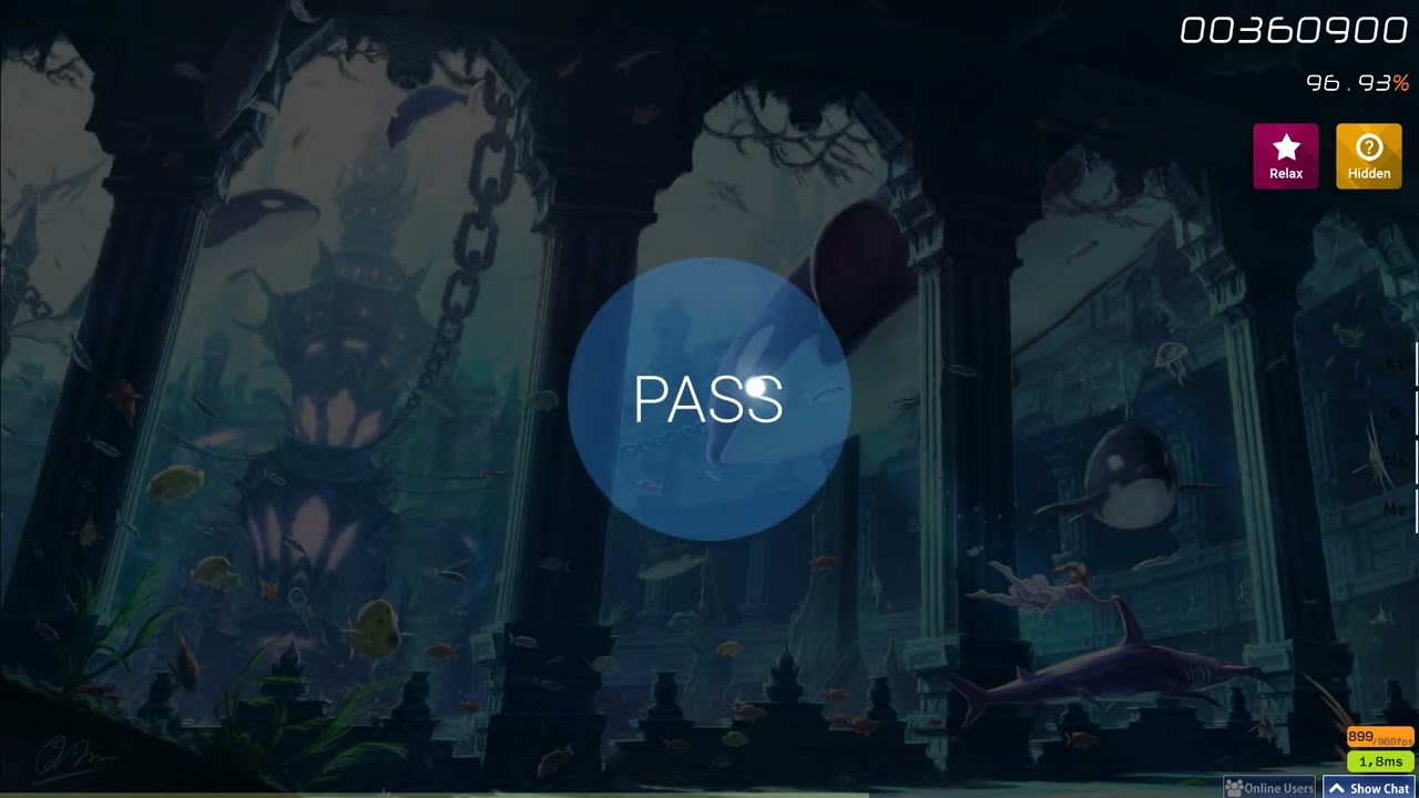 Sink to the deep sea world (fifth dream parallel 