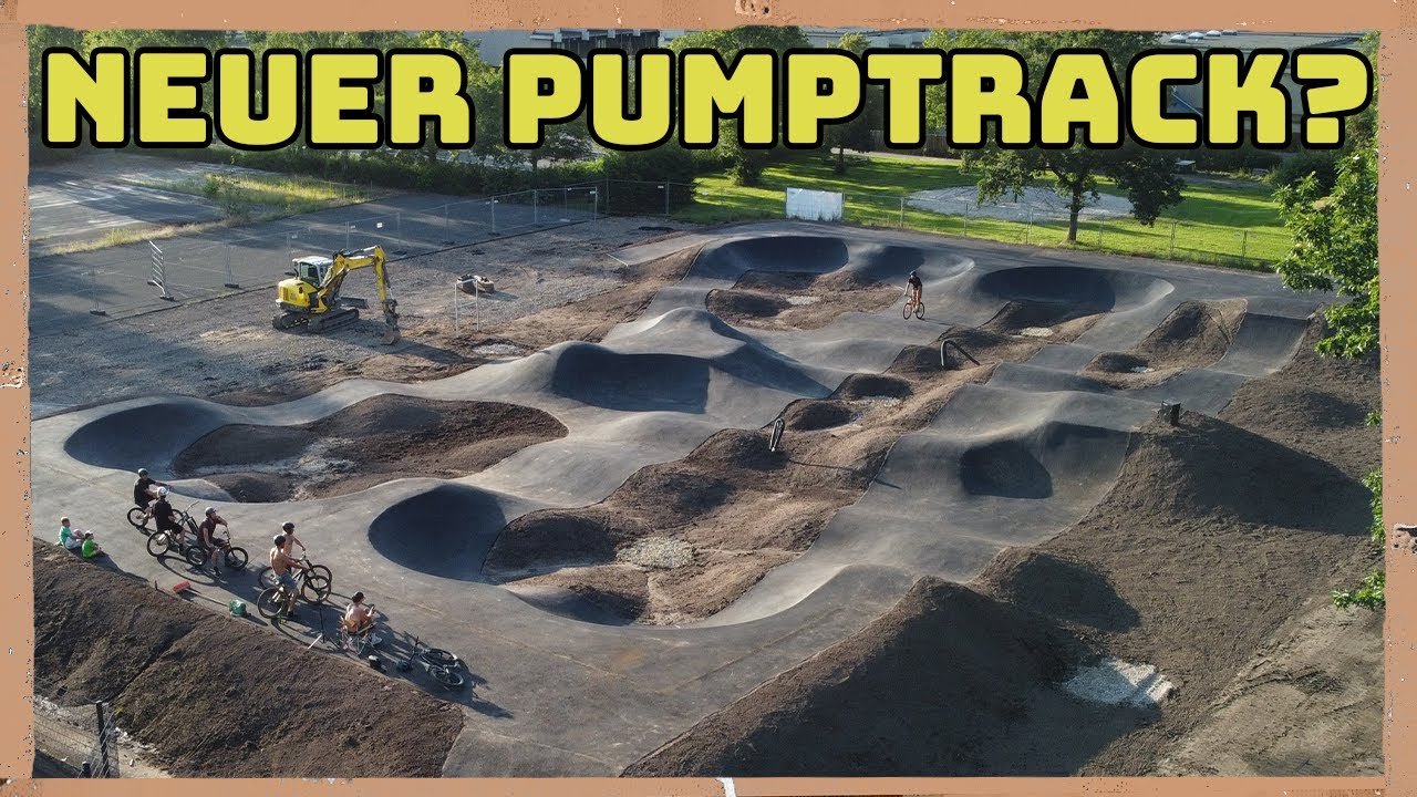 Der GRÖßTE PUMPTRACK in Hannover ist fertig! | Pumptrack Burgwedel