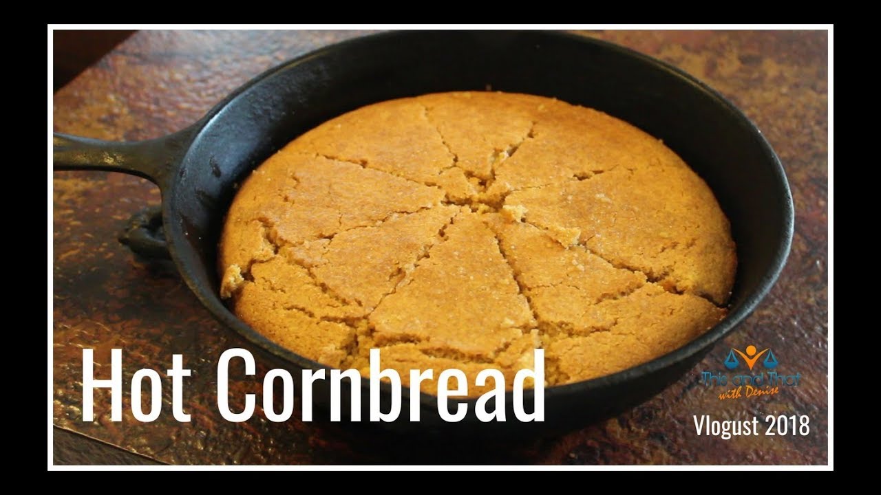 How to Make Cornbread from Scratch | Best Cornbread Recipe | Skillet cornbread