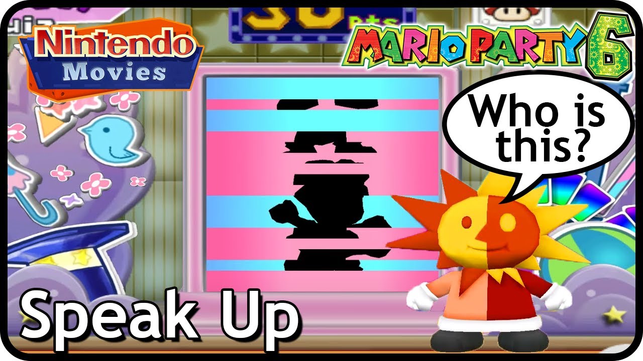 Mario Party 6 - Speak Up (4 Players, Mario vs Yoshi vs Toad vs Peach)