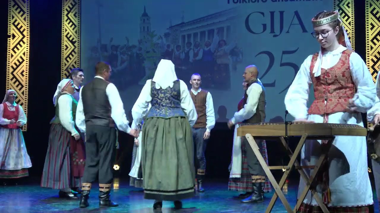 Lancajiedas. Kaišiadorių folkloro ansamblis ŽILVITA. GIJAI 25. Prienai 2025 11 22