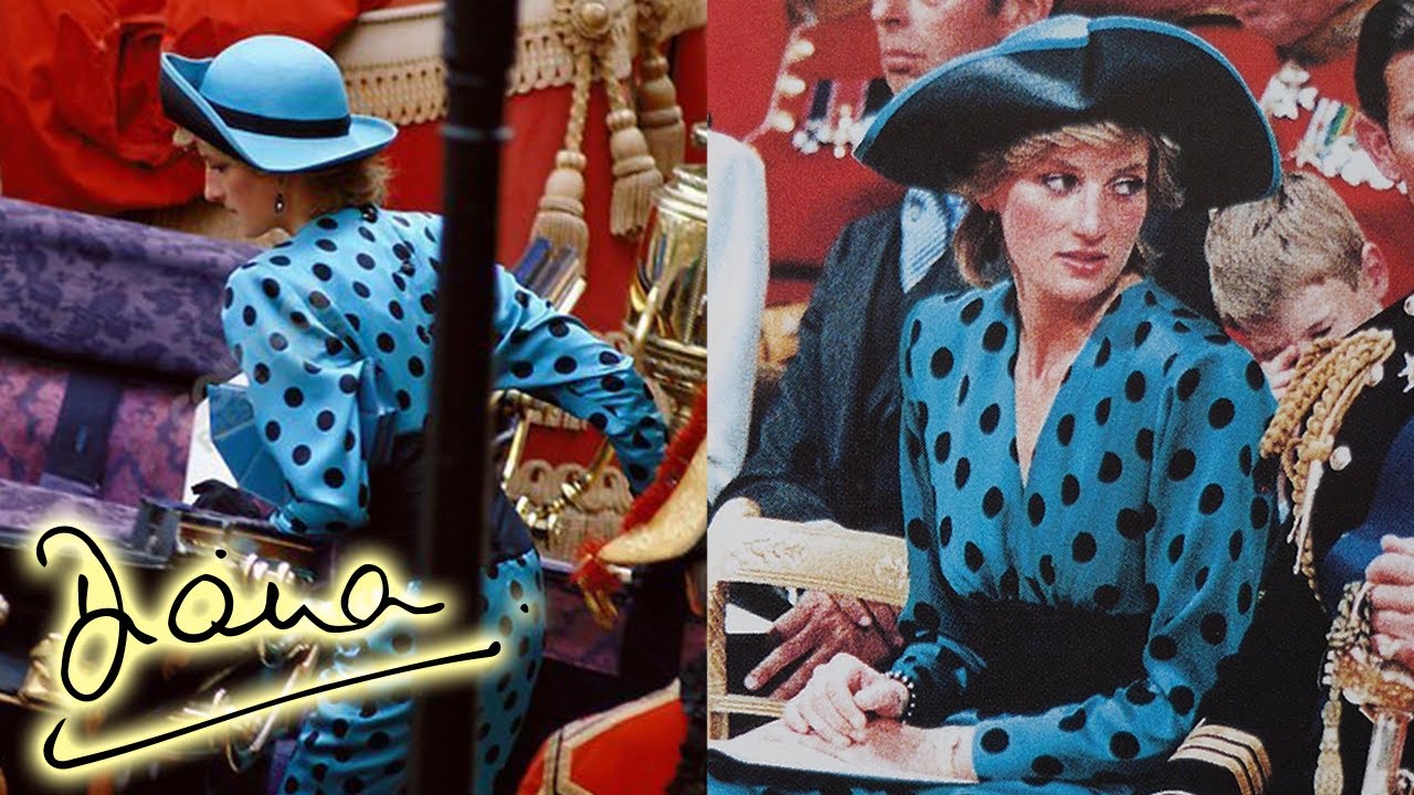 Princess Diana at Prince Andrew & Fergie's Wedding (1986)
