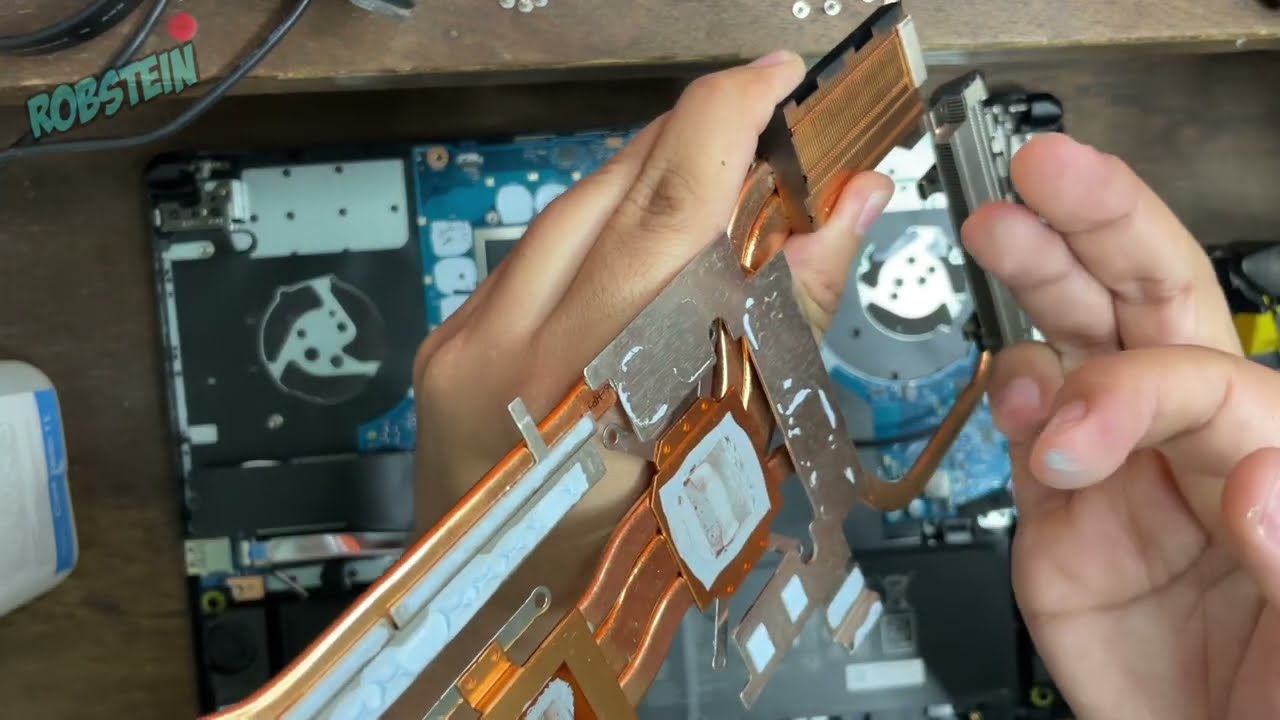 ASUS TUF GAMING A15 /Cambio de pasta térmica y limpieza general