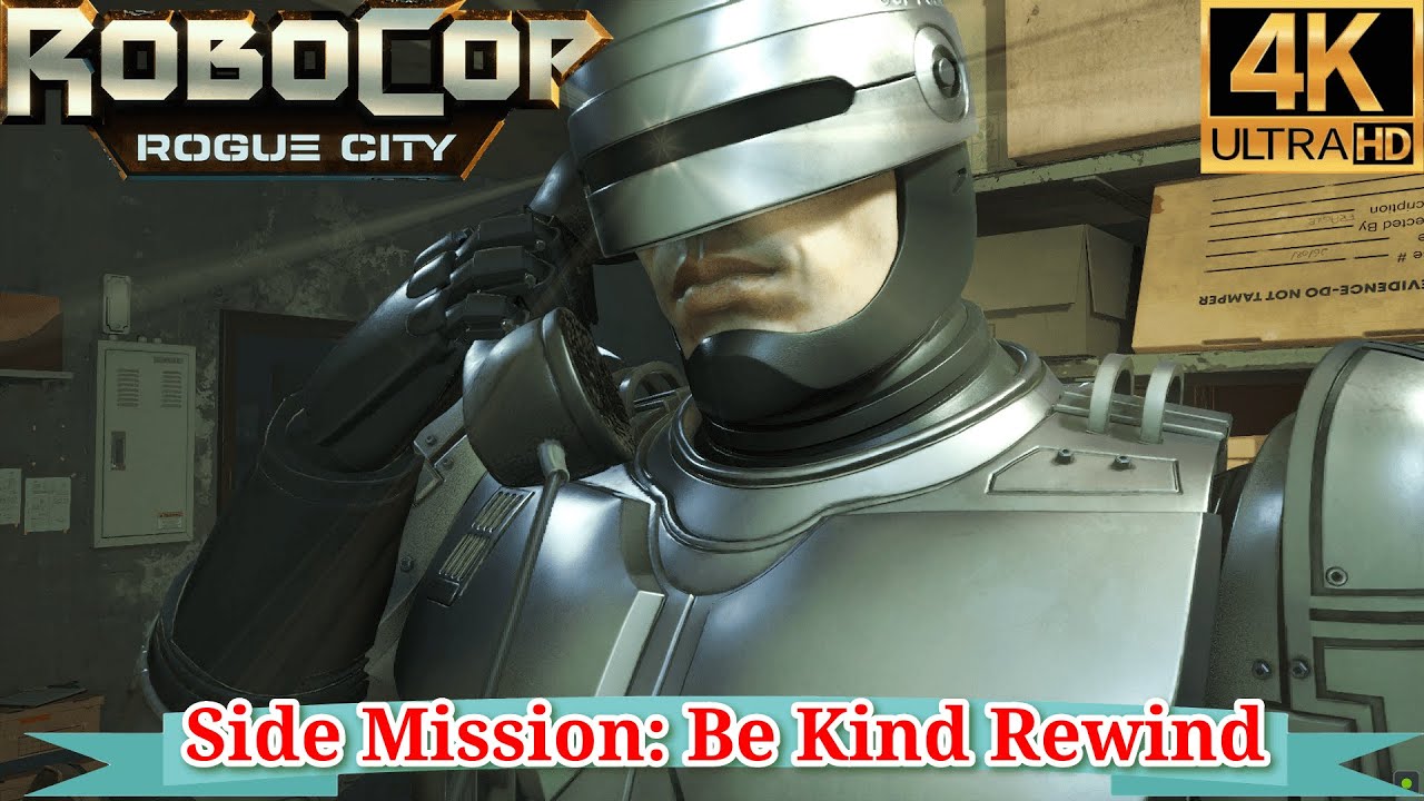 (Good + Bad Ending)Side Mission: Be Kind Rewind In RoboCop:Rogue City