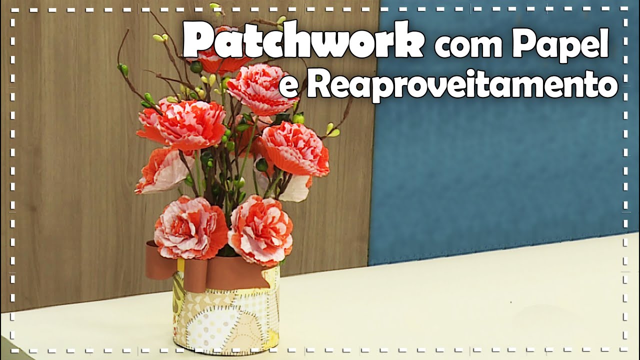 PATCHWORK DE PAPEL com Vlady - Programa Arte Brasil - 15/08/2016