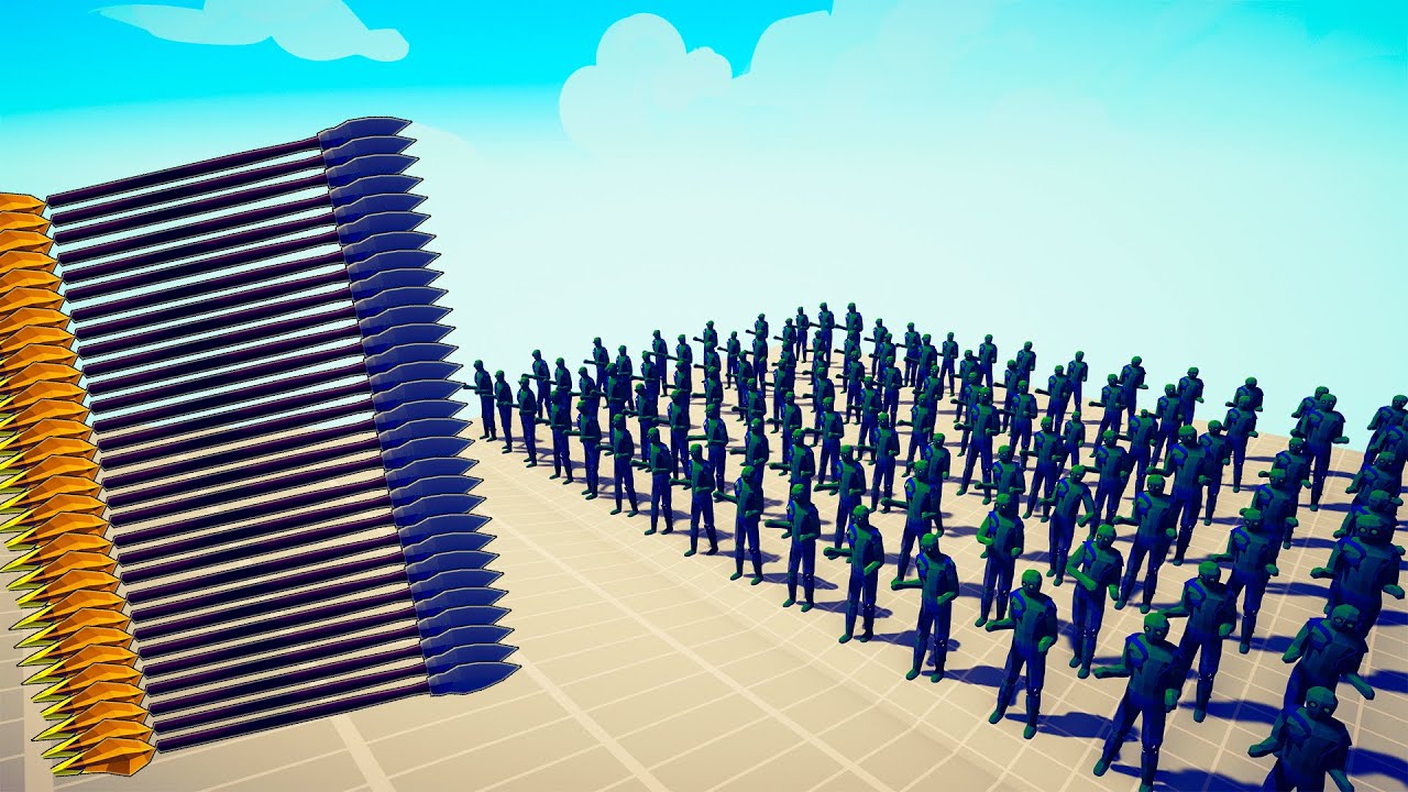 ZOMBIE ARMY vs EVERY GOD - Totally Accurate Battle Simulator | TABS