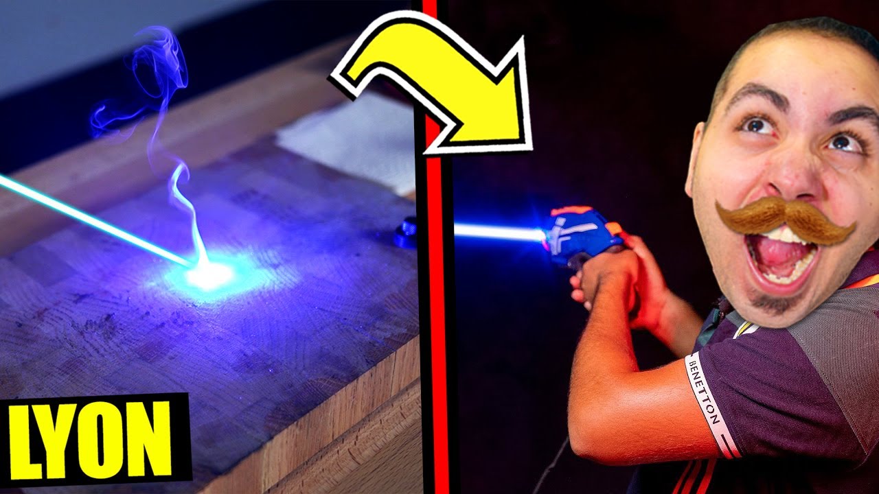 LASER PIÙ POTENTE DEL MONDO! TEST ESTREMO!! BUCA QUALSIASI COSA!!