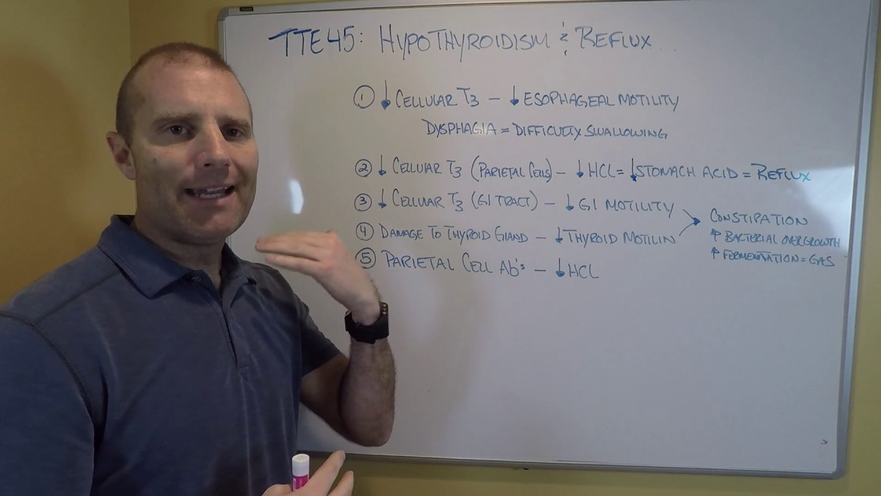 TTE45 Hypothyroidism and Reflux