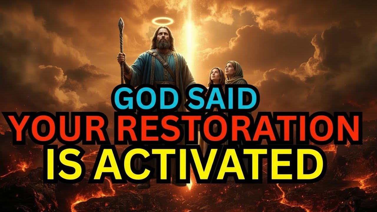 CHOSEN ONE — GOD JUST ACTIVATED YOUR DIVINE RESTORATION | IT’S HAPPENING NOW