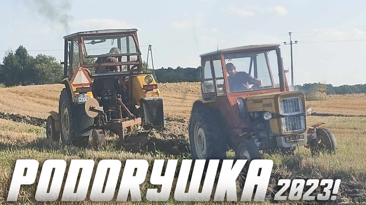 🔥 Oporowa podorywka 2023😎 pracę pożniwne cz2💪 Siuntka z pługiem🔥😎