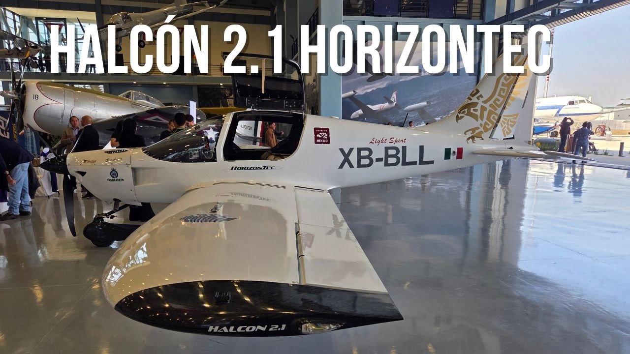 El Avión Mexicano Halcón 2.1 en la BAM N° 1