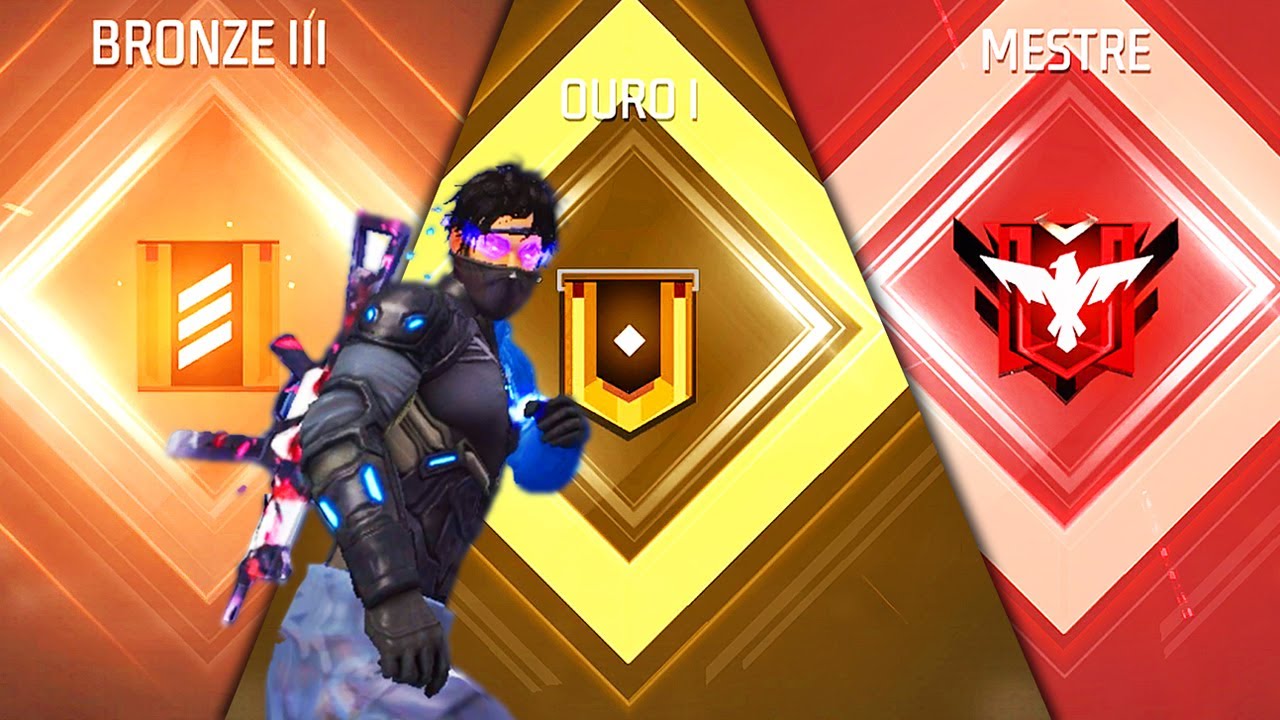 DO BRONZE AO MESTRE NO FREE FIRE COM UMA CONTA INICIANTE!