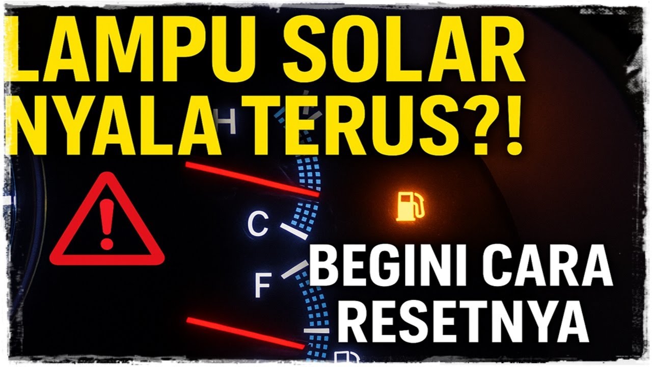 Lampu Indikator BBM Fortuner Nyala Terus? Ini Cara Resetnya!