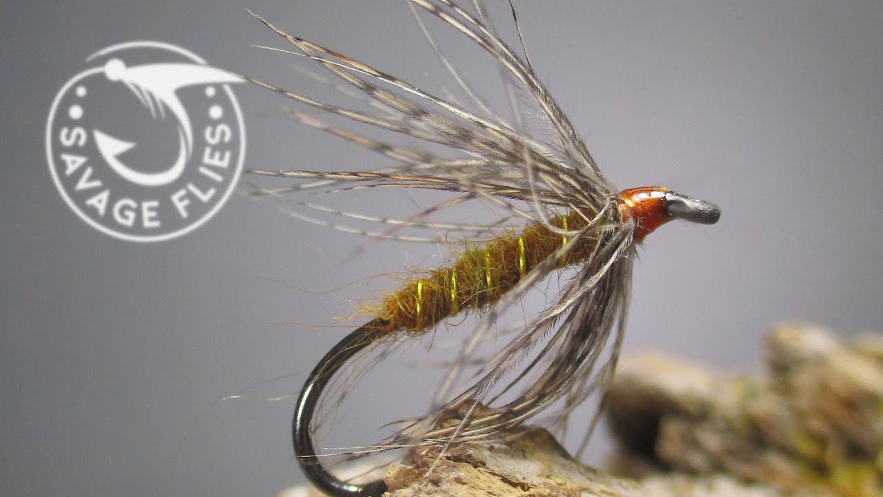 Going old school - a Partridge and Hare's Ear wet fly