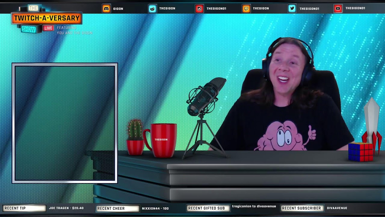 Party/Celebration Time! Twitch-A-Versery - Playing games with viewers.