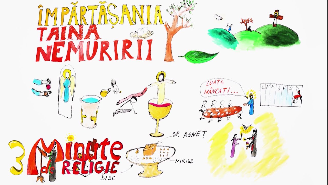 3 minute de Religie. Împărtășania, taina nemuririi (11 08 2020)
