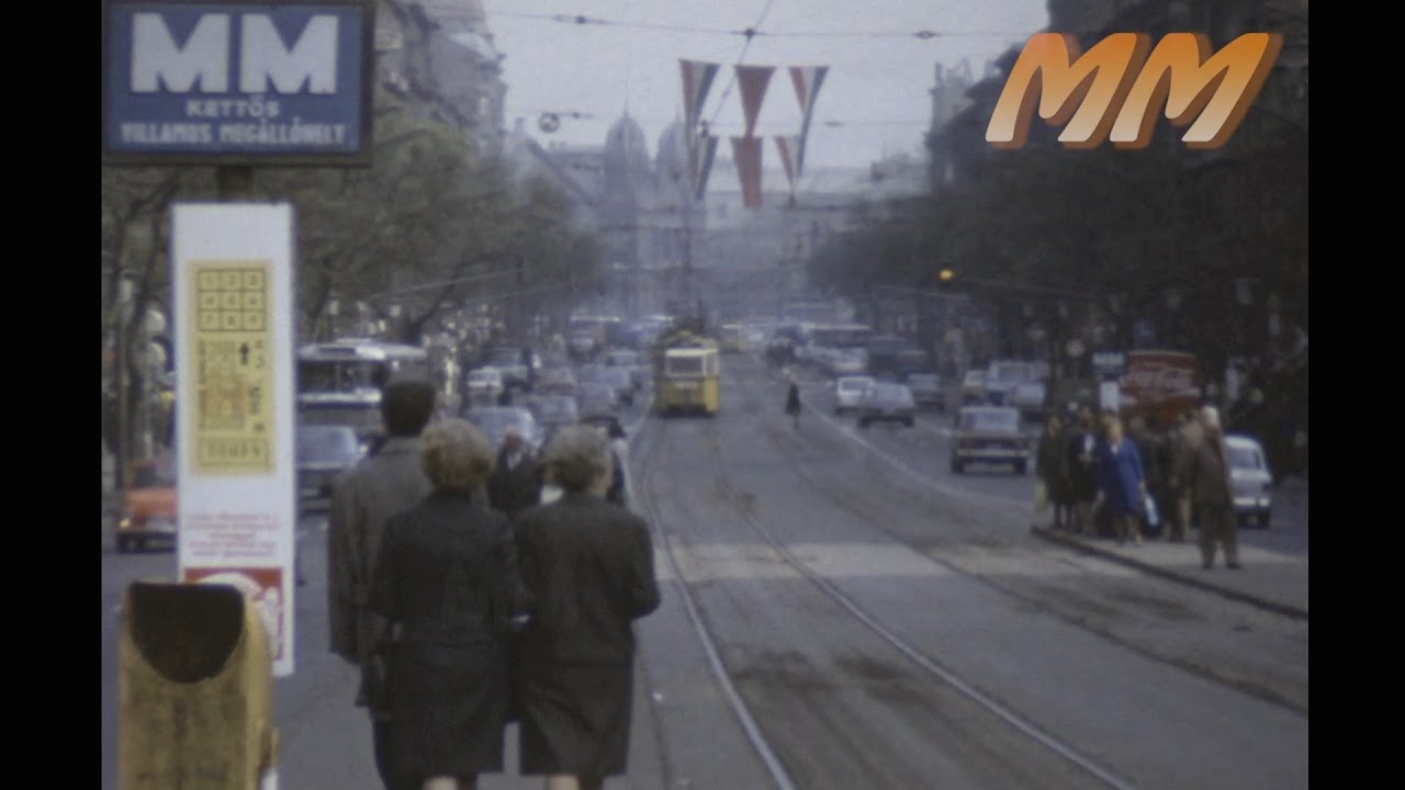Budapest Hungary 1974 old cine film 218