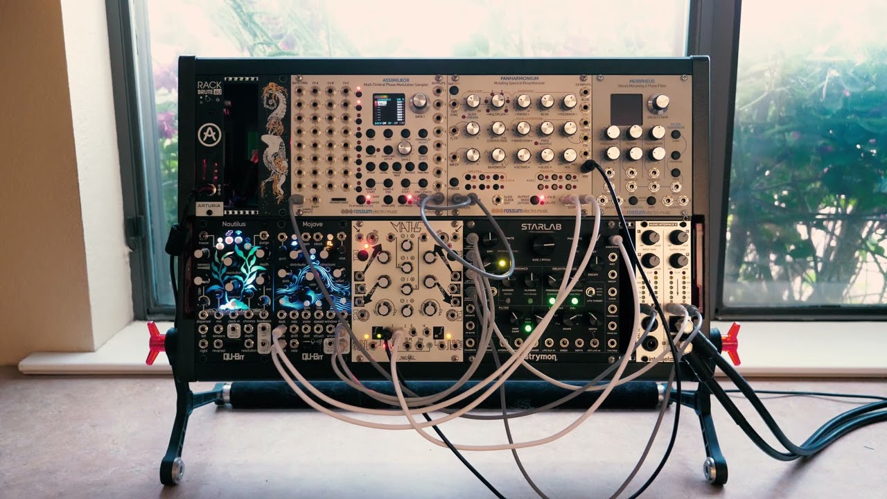 Ambient Longplay Eurorack and Guitar with Panharmonium, Mojave, and Starlab
