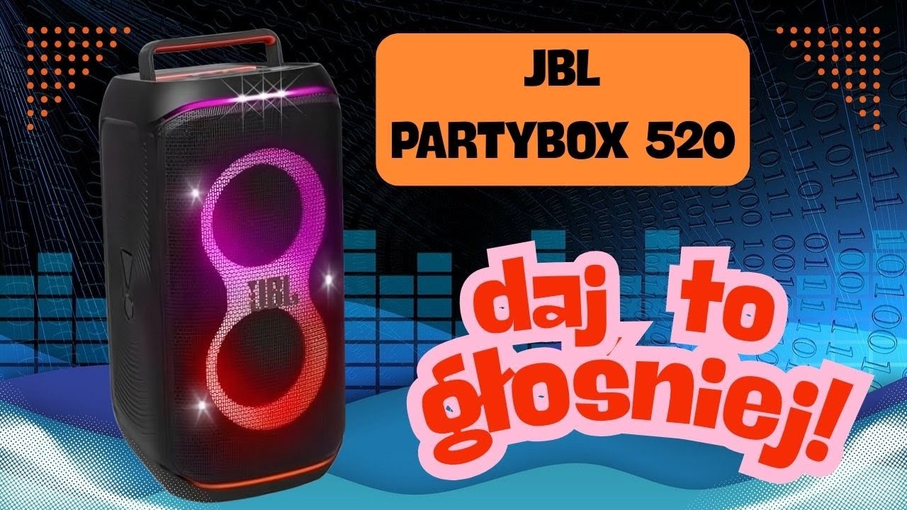 JBL Partybox 520 - jest grubo, jest głośno, jest dobrze?