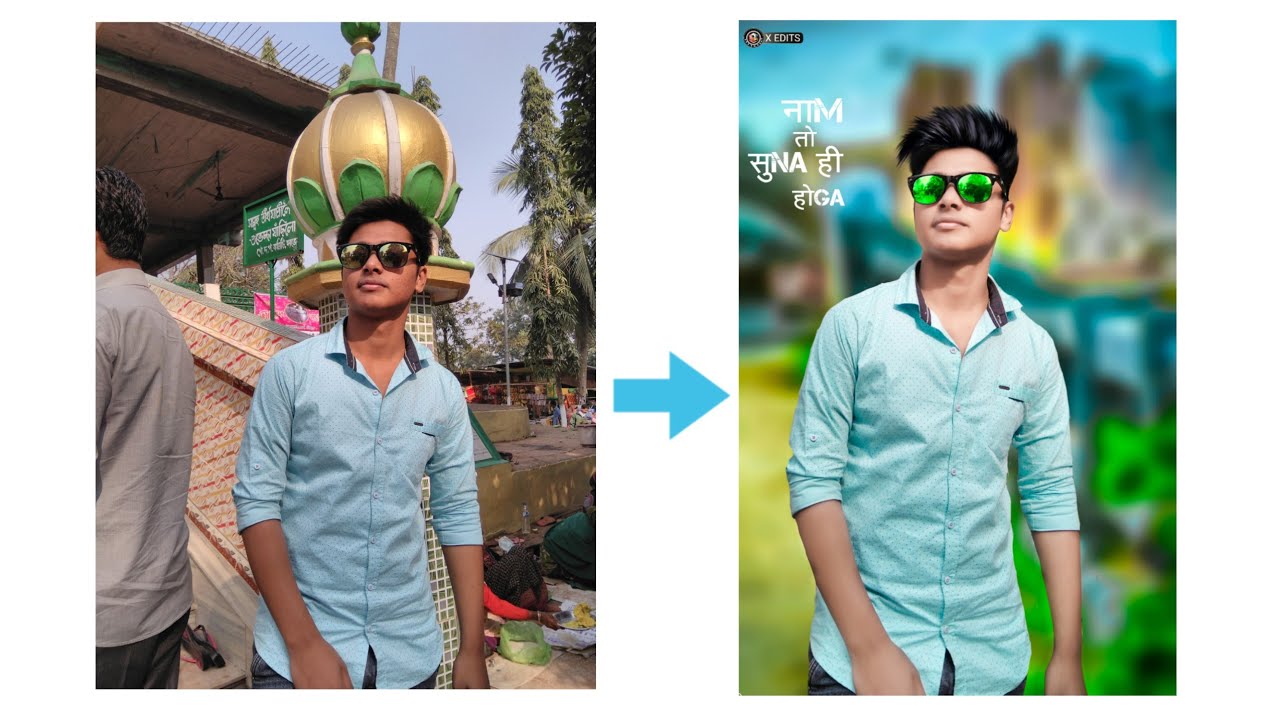 Best photo Editing 2018 || ( X editor )