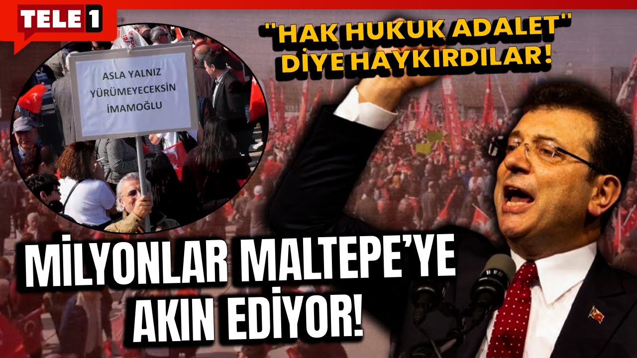 MİLYONLAR İMAMOĞLU İÇİN MALTEPE'YE AKIN EDİYOR! İşte Alandaki Son Durum...