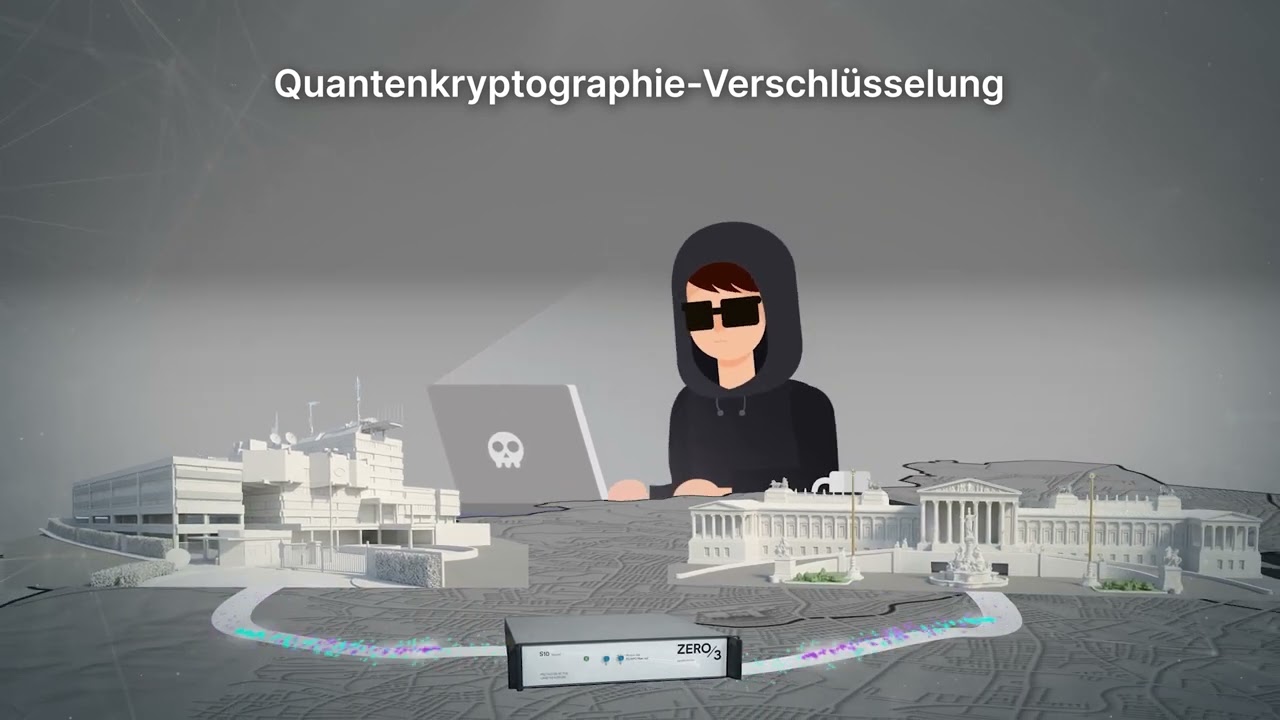 ORF / &Ouml;sterreichisches Parlament - Live TV via Quantenkryptografie | Big Blue Marble | zerothird