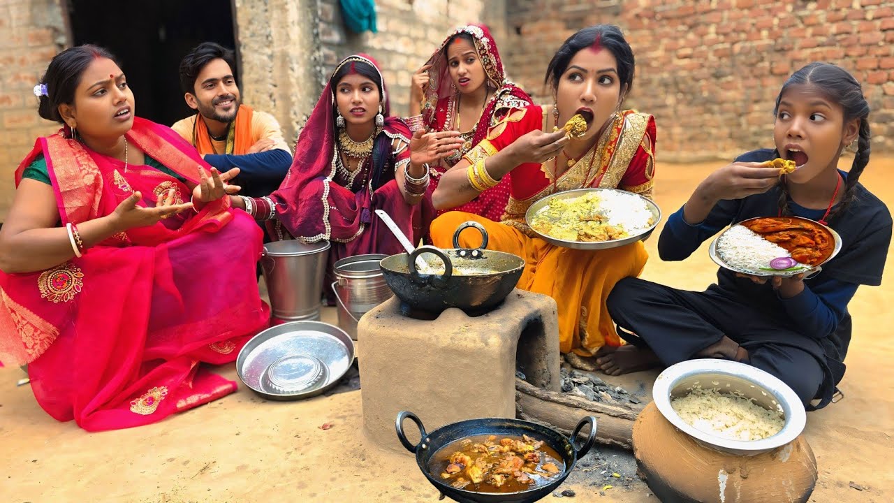 चटनी मां और बेटी मुर्गा खाने के लिए नईहर आई ।। Chatani Maa Aur Beti Murga Khane । KHUSHI SINGH MASTI