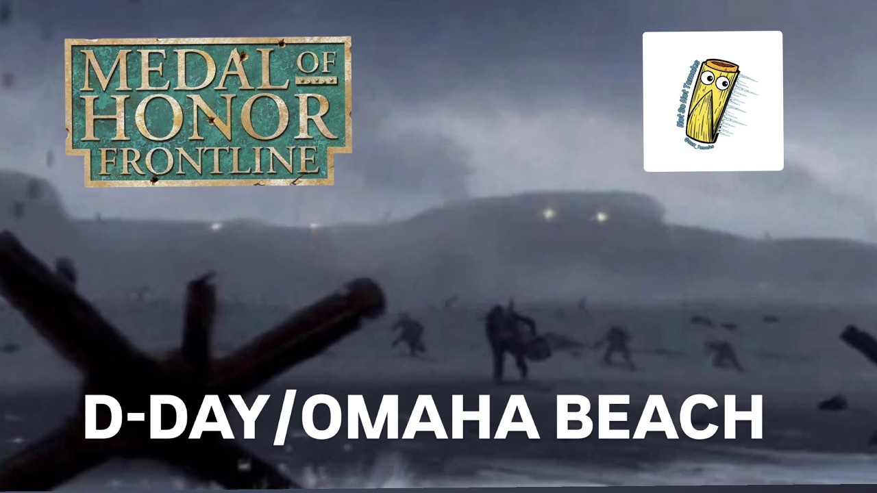 Medal of Honor: Frontline (PS2) - D-Day/Your Finest Hour Walkthrough (No commentary)