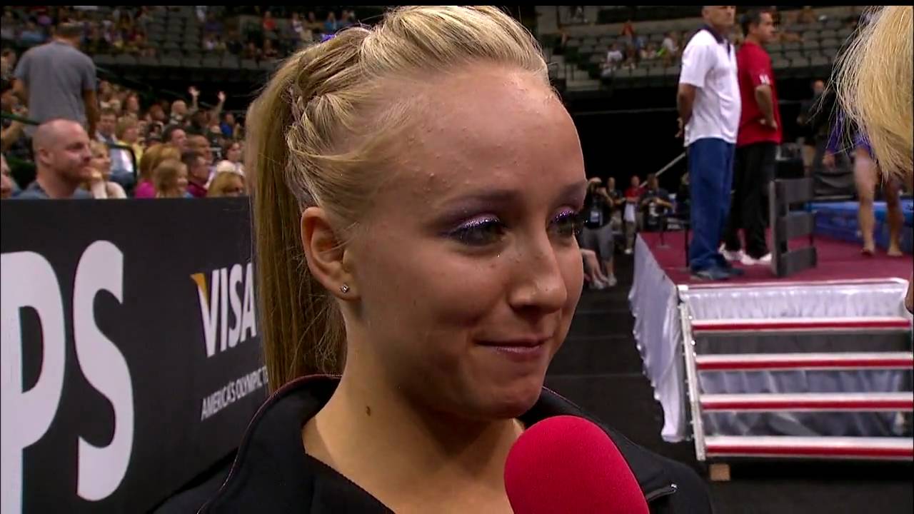 Nastia Liukin Interview - 2009 Visa Championships - Women - Day 2