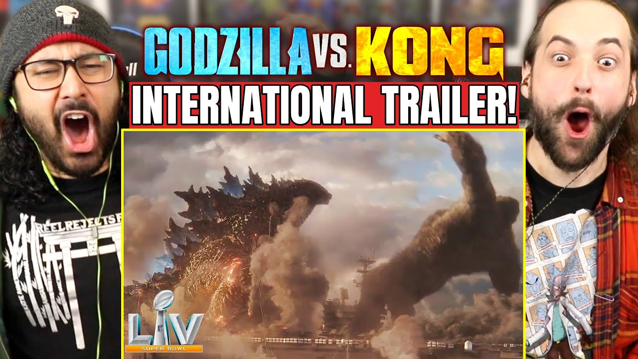 GODZILLA VS KONG International TRAILER REACTION!! (NEW FOOTAGE | Japanese Trailer)