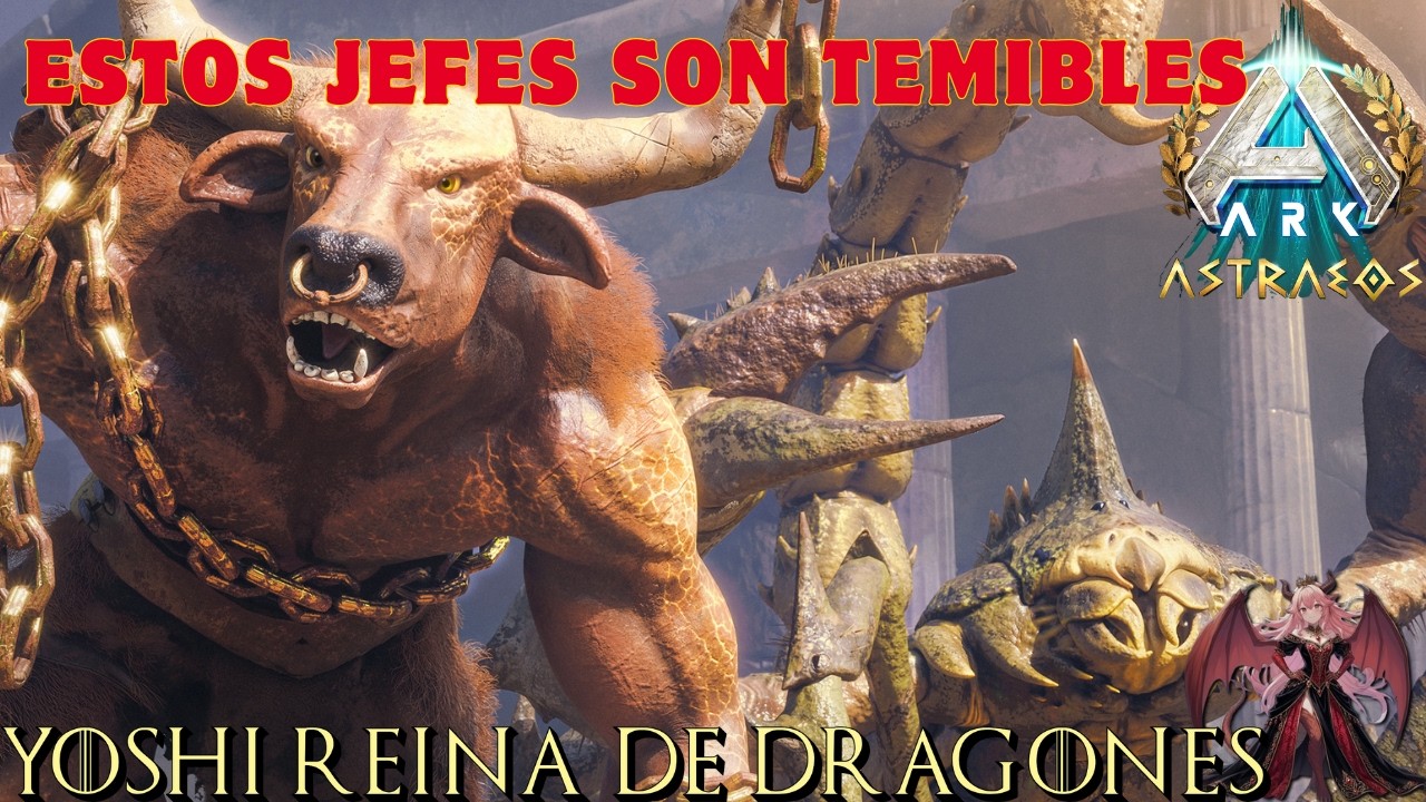 PRESENTACION DE MINIJEFES DE ASTRAEOS | ALGUNOS SERVIDORES DE OFICIAL SERAN BORRADOS | ARK ASCENDED