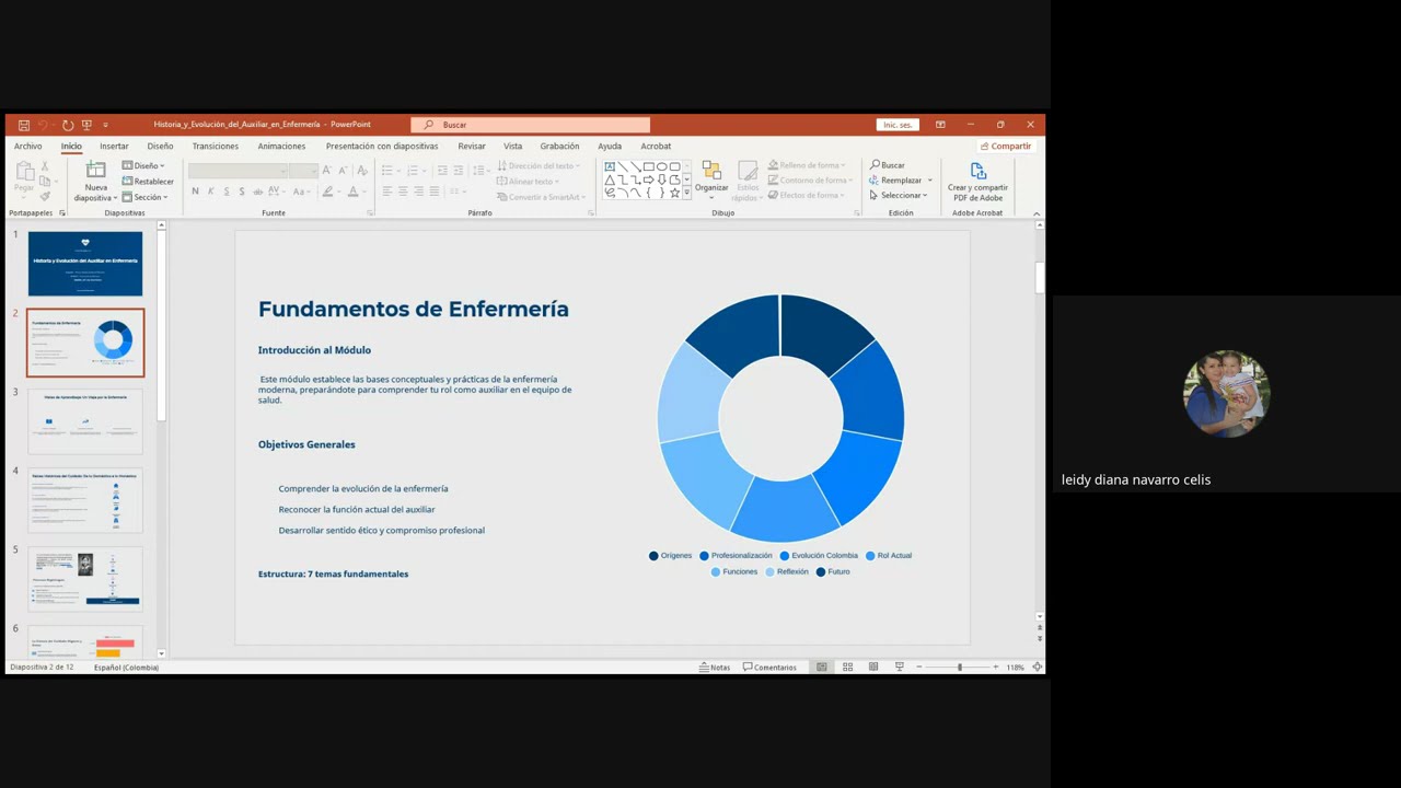 Clase en Vivo | Historia y Evolución del Auxiliar en Enfermería | CELAPH COLOMBIA 2025
