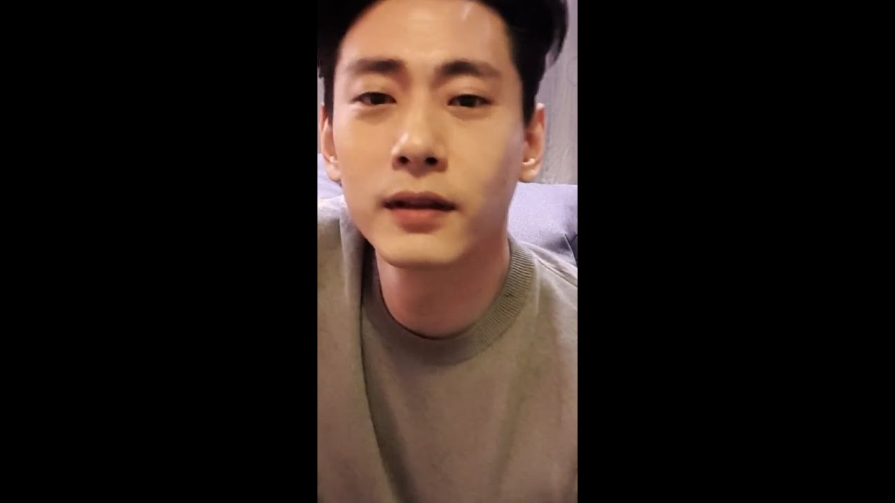 201219 배우 유태오 인스타 라이브 방송