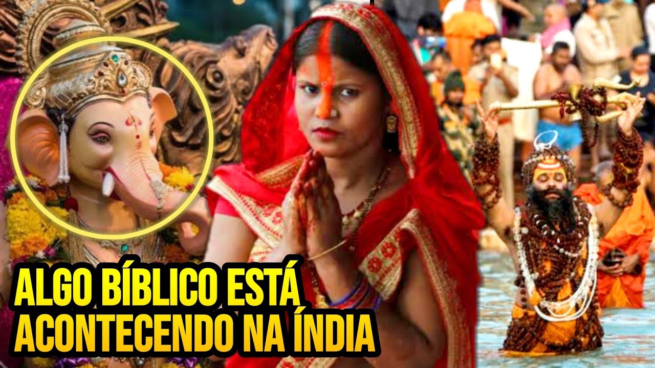 MUITAS PESSOAS NA ÍNDIA ESTÃO QUEBRANDO E JOGANDO FORA OS SEUS ÍDOLOS - Impressionante!