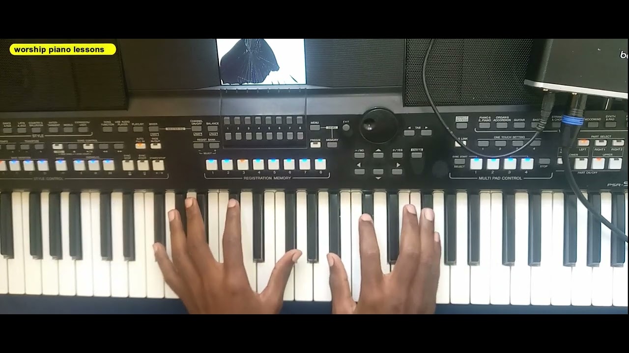 Wakuabudiwa by Christina shusho piano tutorial @worshipsam