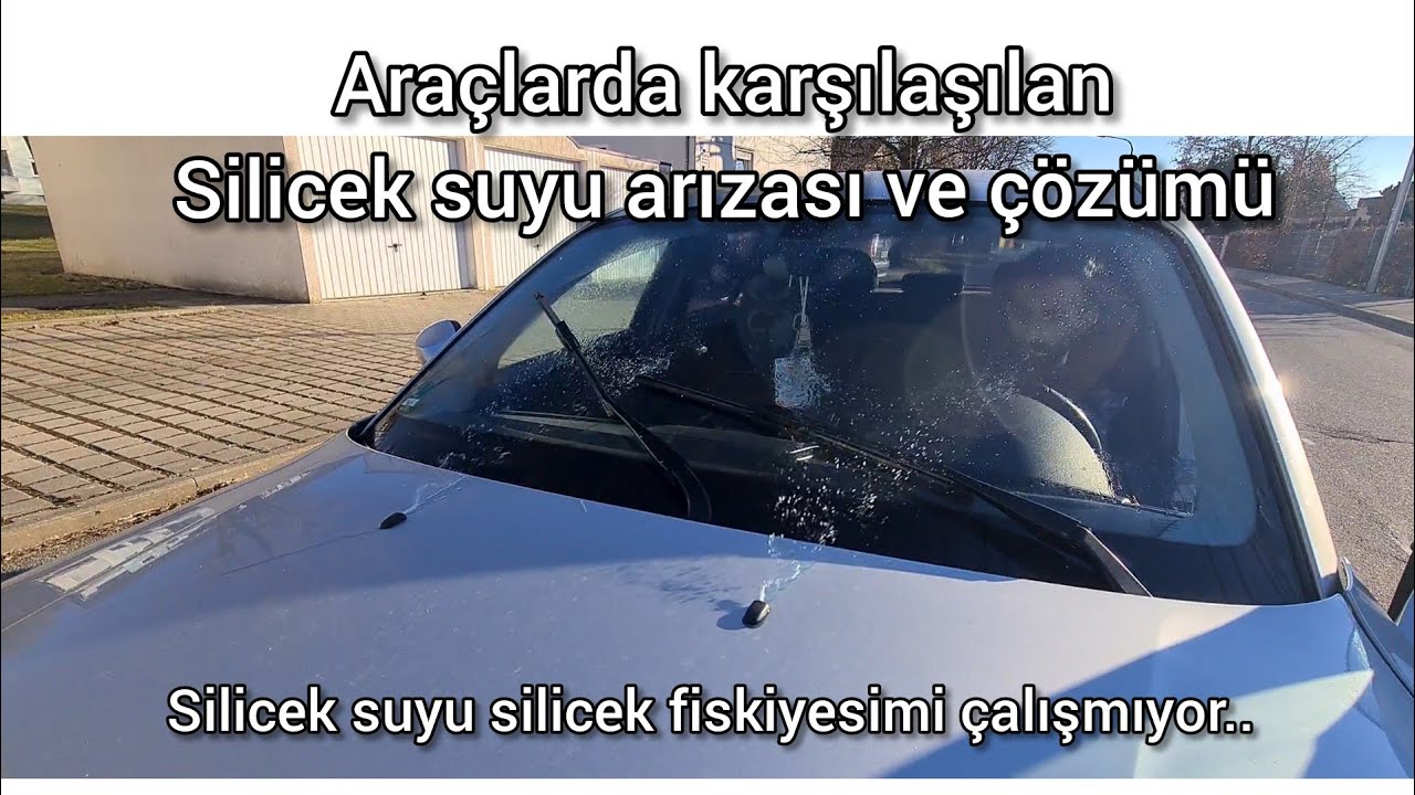 Bmw silecek suyu arızası ve çözümü.Aracınızın silicek suyu çalışmıyormu çözümü bu videoda.